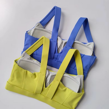 Comfortable Women's Sports Bra with Back Support
