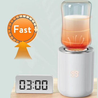 Compact Baby Bottle Heater for On-The-Go Use