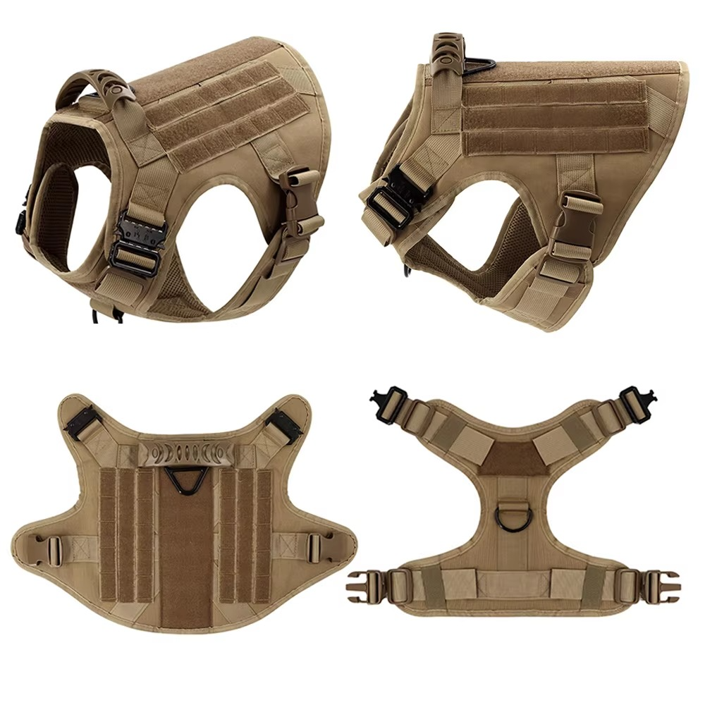 Durable Dog Vest Harness and Lead Set for Big Dogs