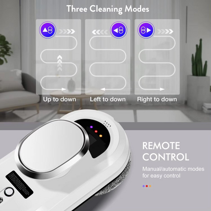 Automatic Glass Cleaner Robot With Remote