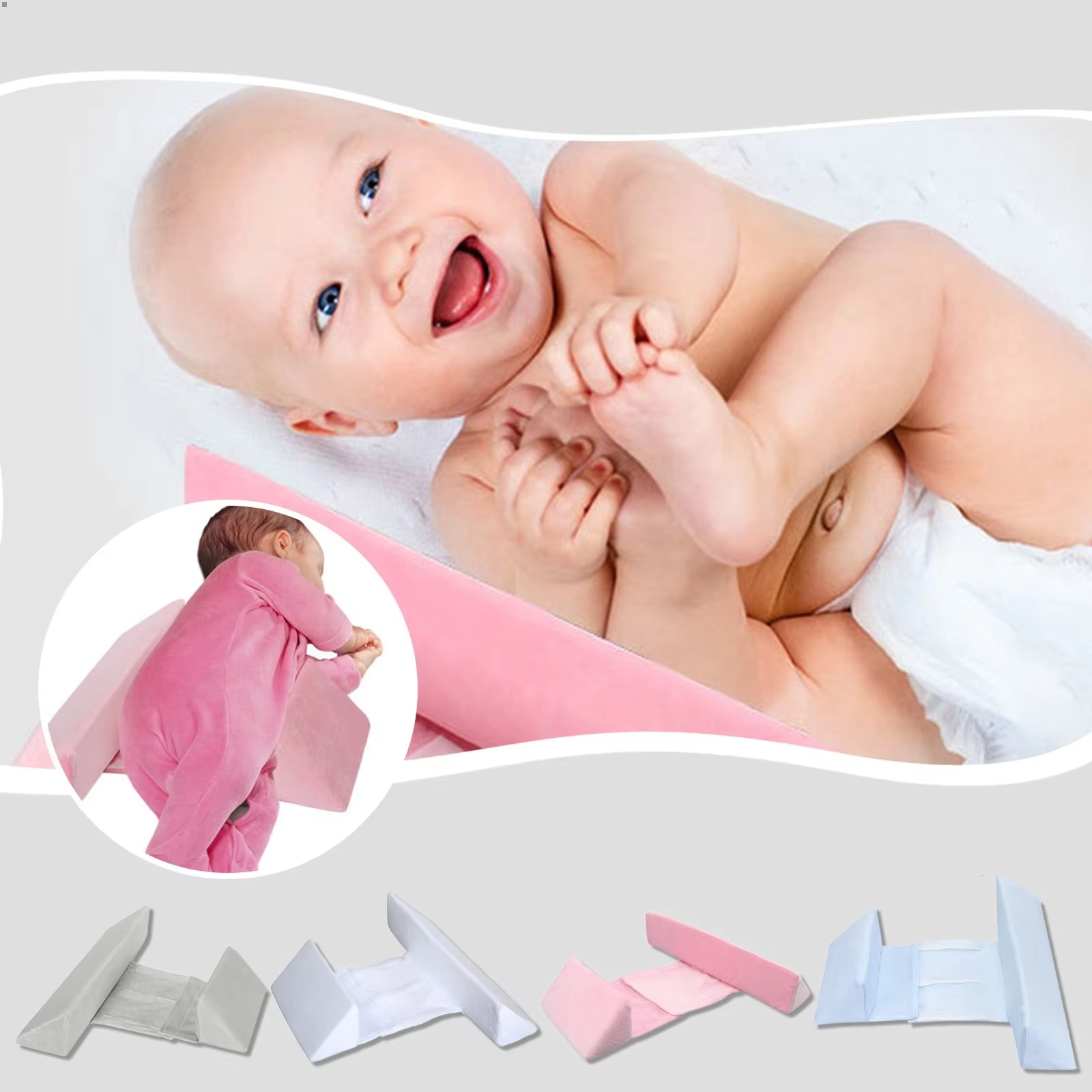 Baby Sleep Support Pillow for Newborn Babies - Hehif