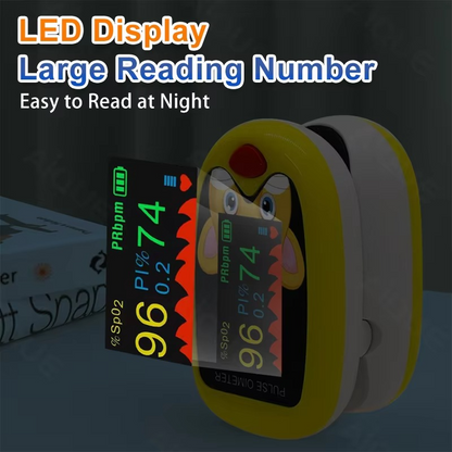 Kids Finger Pulse Oximeter, Fitness Tracker Monitor