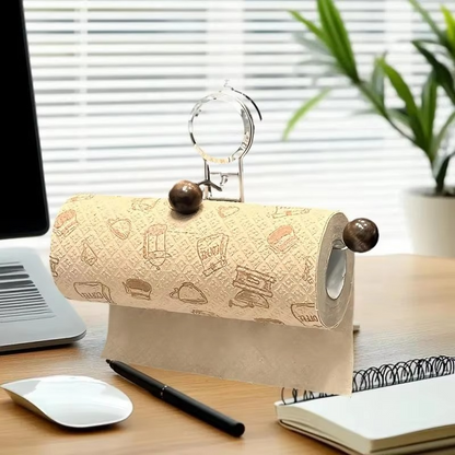 Adhesive Mount Metal Paper Towel and Tissue Dispenser