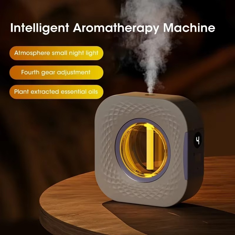 Compact Ultrasonic Aroma Essential Oil Diffuser for Home