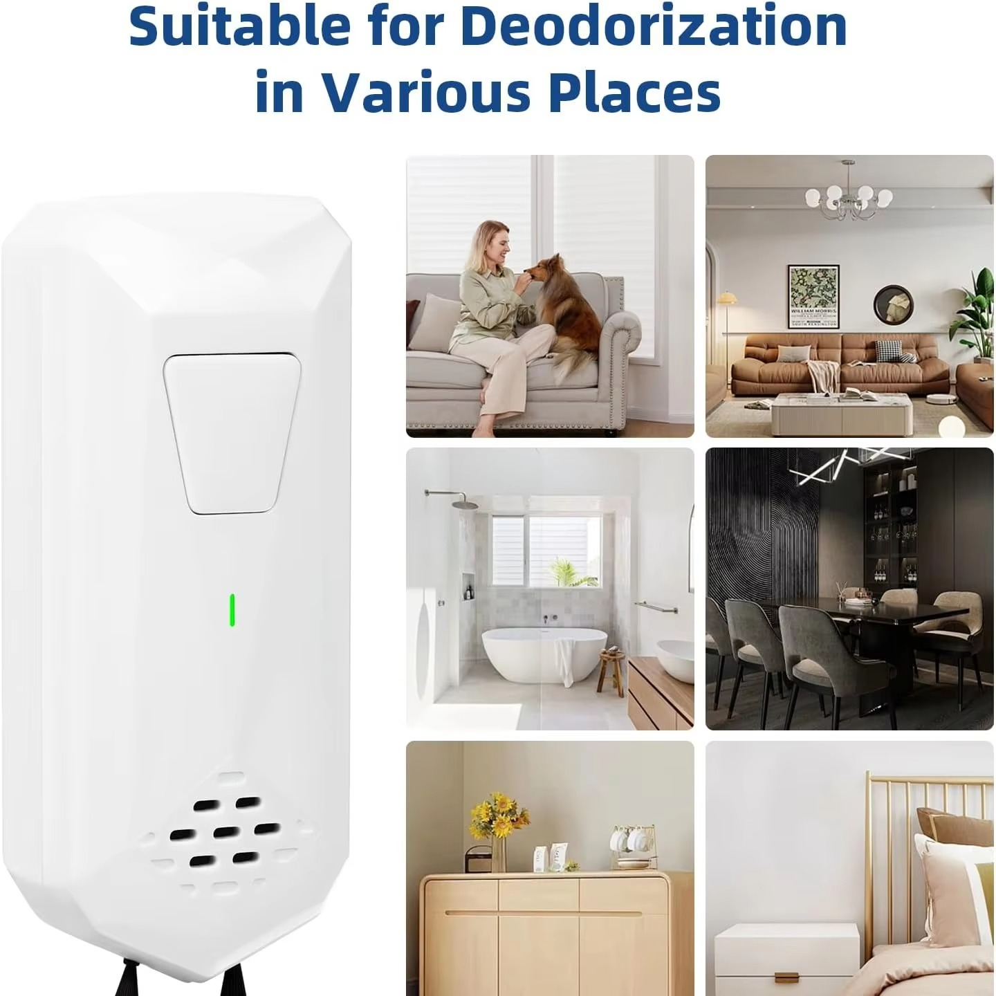 Portable Mini Air Purifier – Silent Plug in Freshener