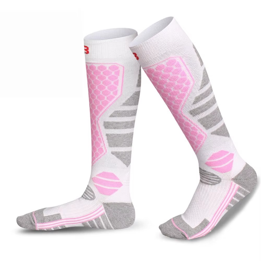 Warm Winter Ski Socks Anti Slip Moisture Wicking High Compression