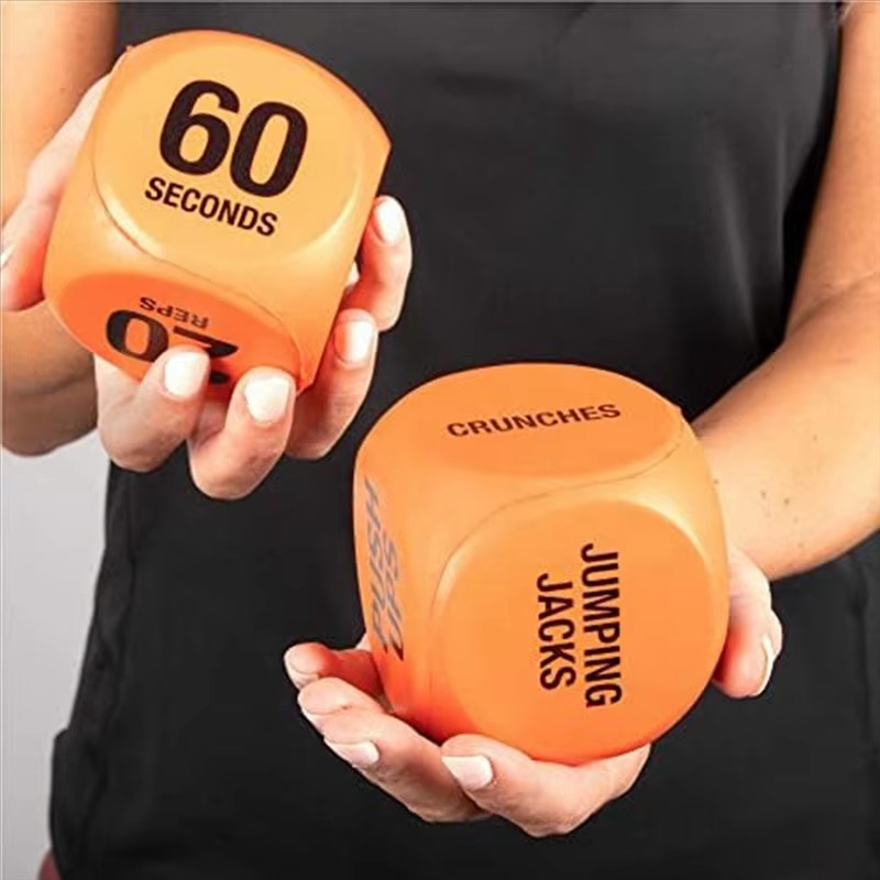 Fitness Dice Set for Home Workout Routines