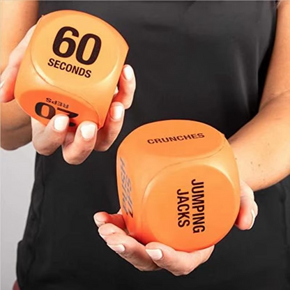 Fitness Dice Set for Home Workout Routines