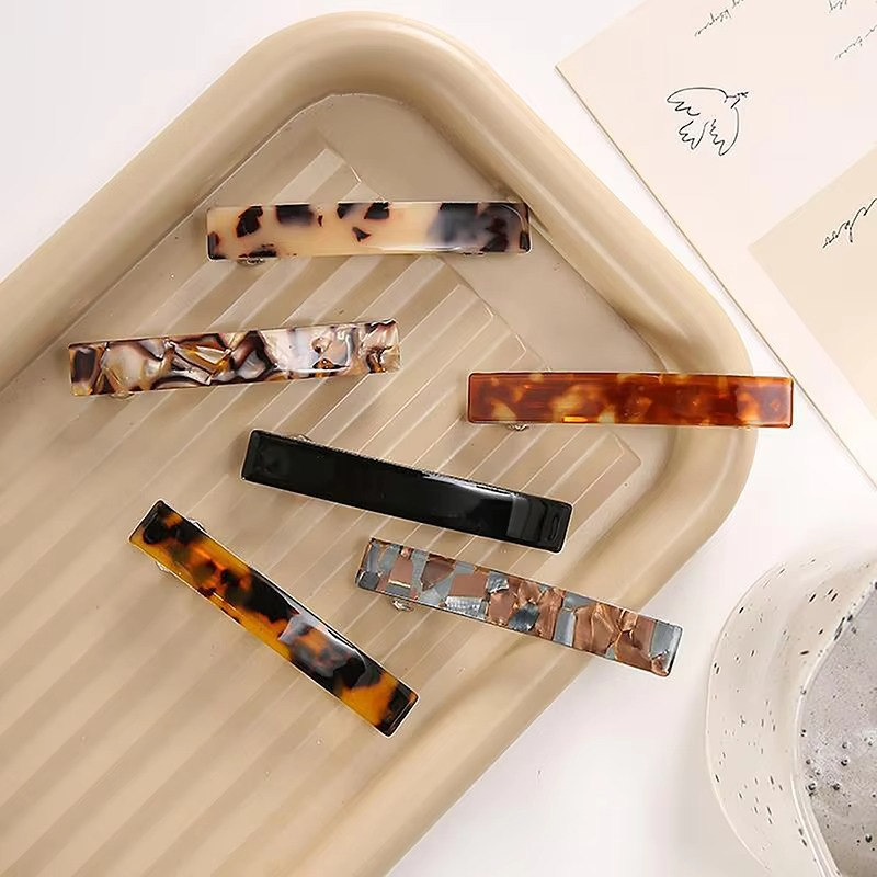 Classic Animal Print Hair Barrettes