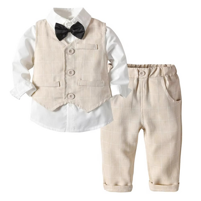 Classic Boys Suit Set for Little Boys and Toddlers