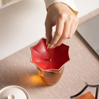 Stylish Tea Strainer for Loose Leaf Tea Infusion