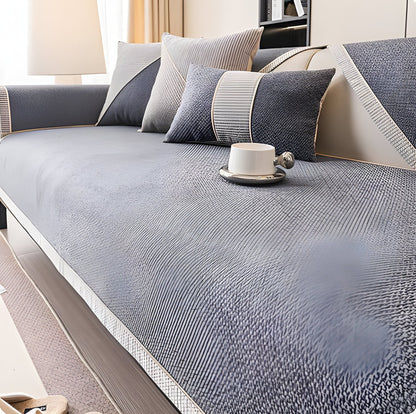Soft Breathable Slip Resistant Couch Cover for Homes