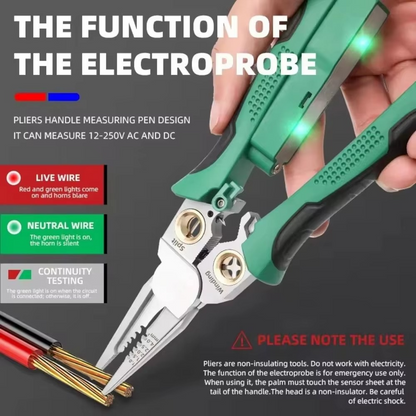 Pocket Wire Stripper and Cable Cutter Tool