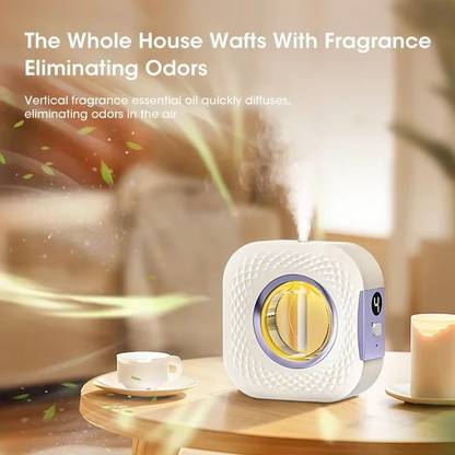 Compact Ultrasonic Aroma Essential Oil Diffuser for Home
