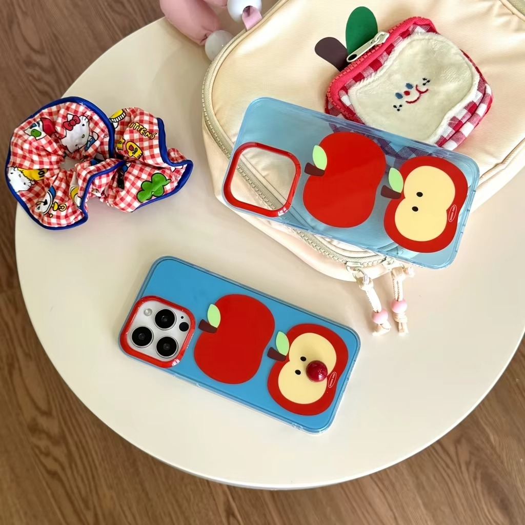 Comical 3D Red Nose Durable Phone Case for iPhone