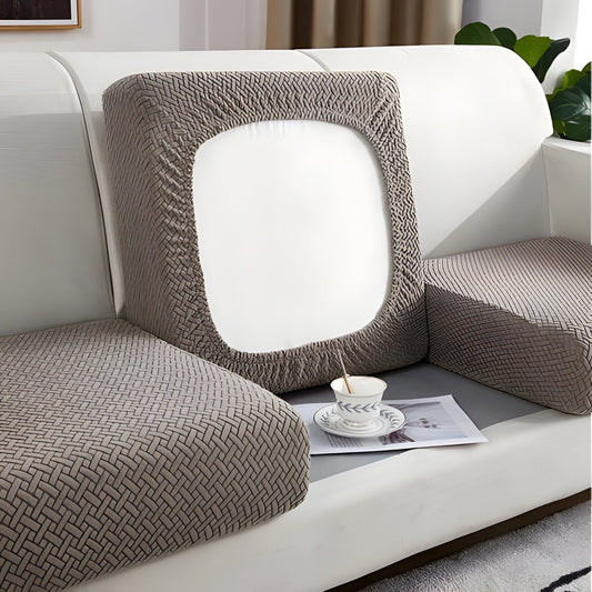 Stretchy Sofa Slipcover with Padded Cushion Protection - Hehif
