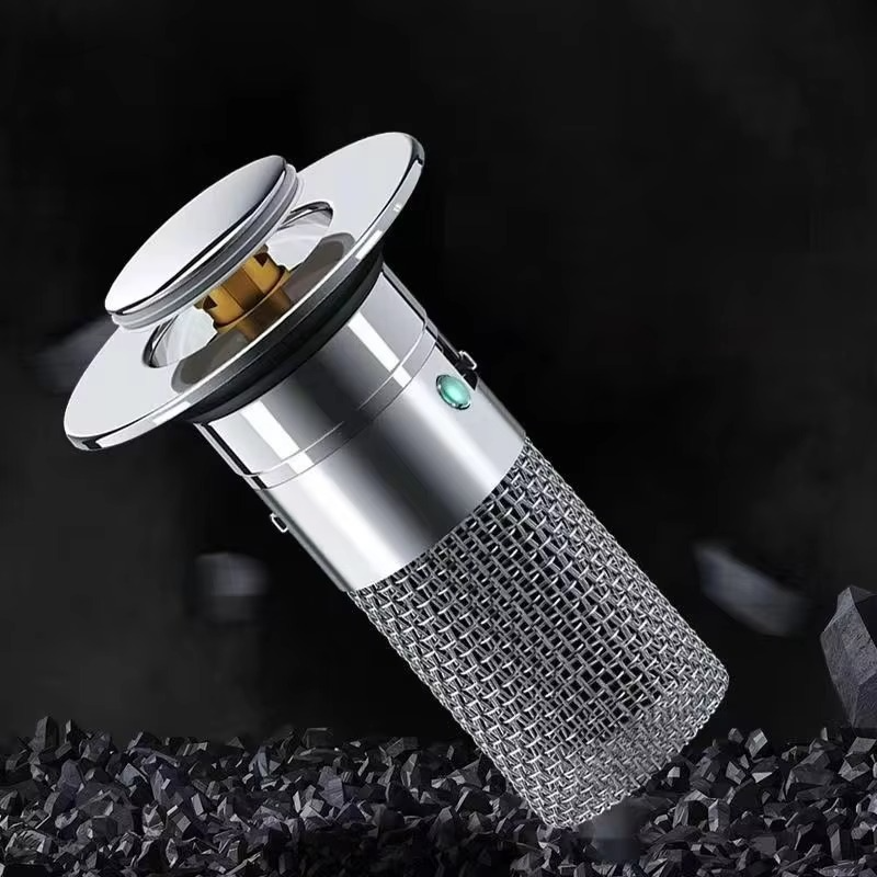 Easy Clean Sink Drain Plug with Hair Trap
