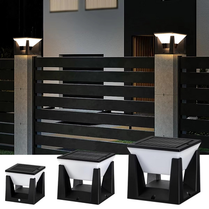 Bright Solar Powered LED Garden Lamp