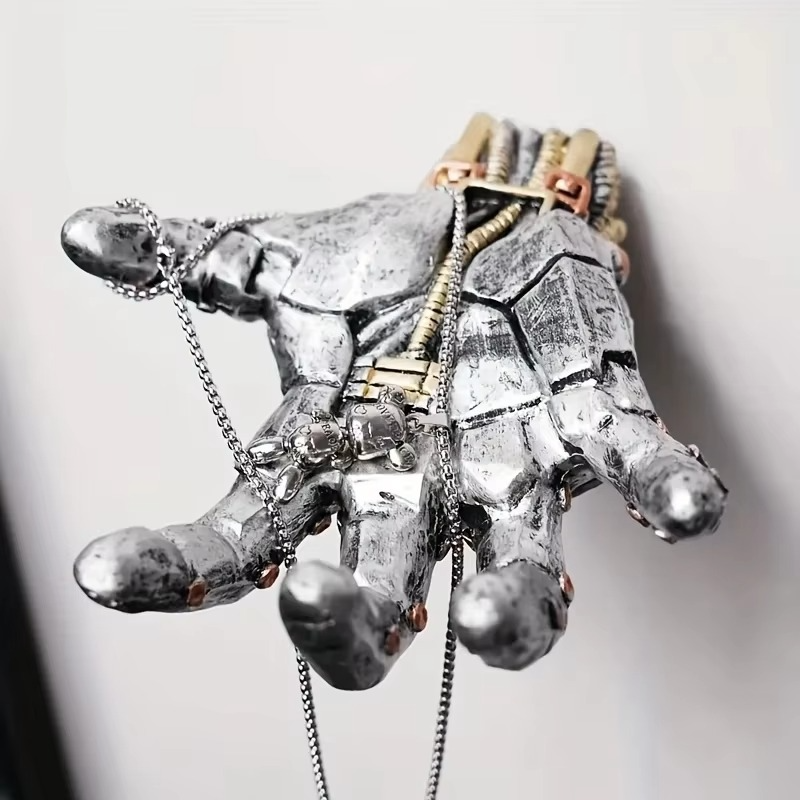 Futuristic Robot Arm Shelf and Sports Equipment Holder