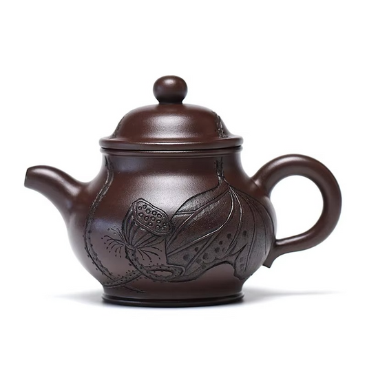 Authentic Chinese Purple Clay Gongfu Teapot - Hehif