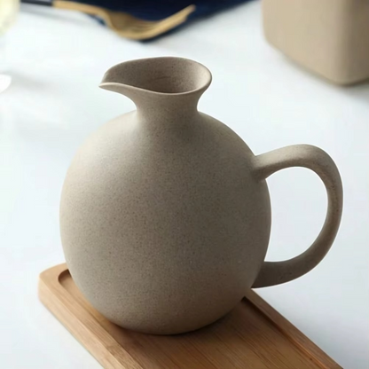Big Ceramic Oil Dispenser Bottle for Kitchen Use - Hehif