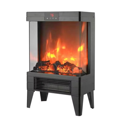 Cozy 3D Electric Fire Heater for Home Use - Hehif