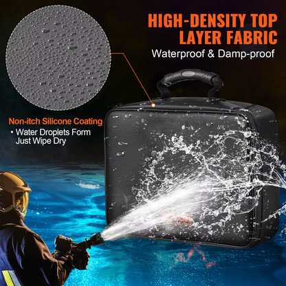 Durable Water Resistant File Storage Bag