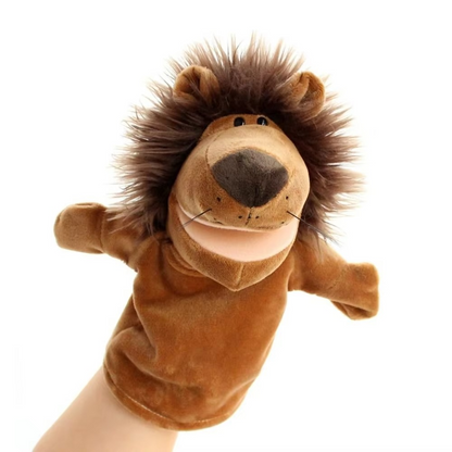Cute Plush Animal Finger Puppets for Kids Play