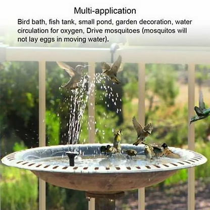 Outdoor Solar Water Fountain Pump Kit