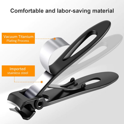 Strong Wide Tip Toenail Clippers for Thick Nails