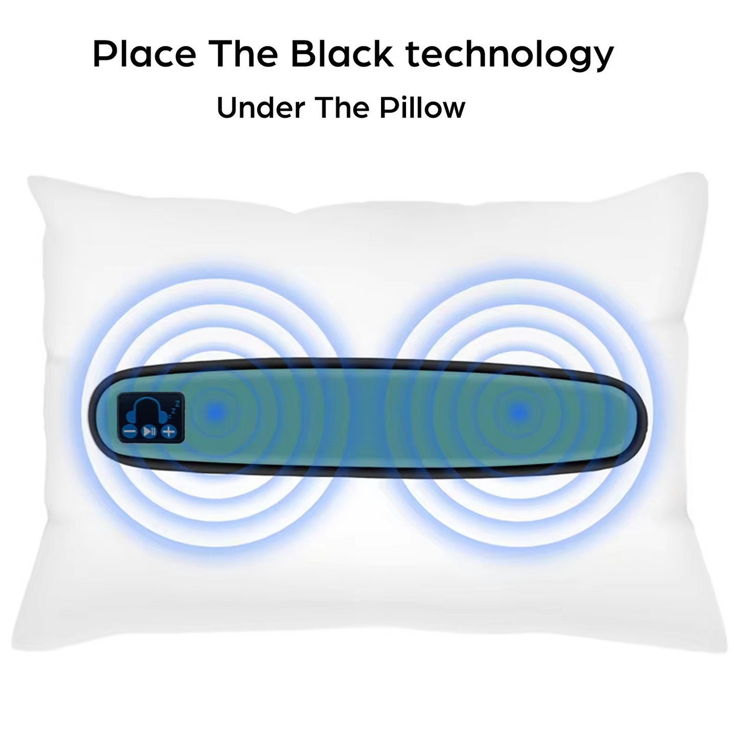 Compact Wireless Sleep Speaker with Soft Stereo Sound