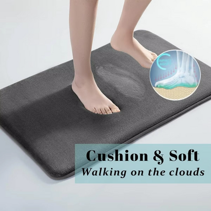 Soft Plush Non-Slip Coral Bath Rug