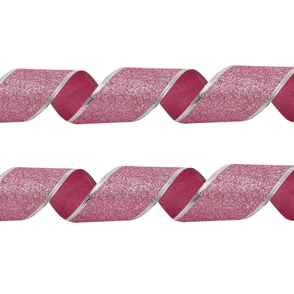 Sparkly Festive Ribbon For Christmas Crafts And Decorations