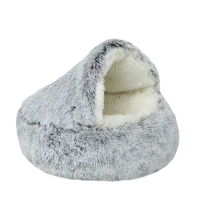 Soft Pet Hideaway Bed for Dogs and Cats