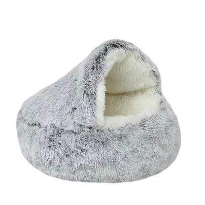 Soft Pet Hideaway Bed for Dogs and Cats