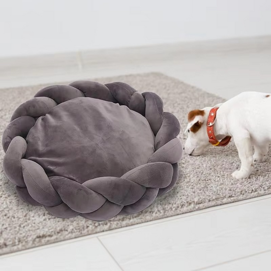 Cozy Pet Bed Plush Cushion - Soft and Washable - Hehif