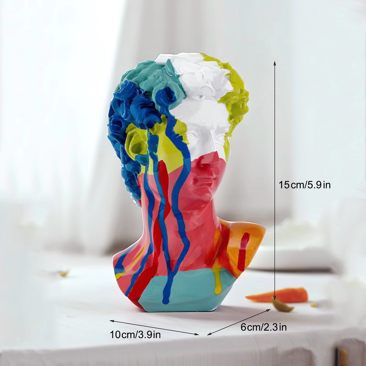 Unique Resin David Bust Statue