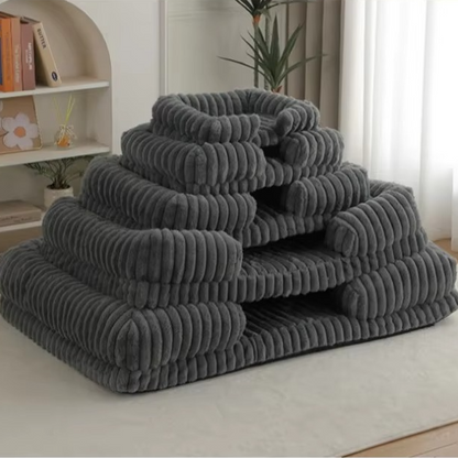 Comfortable Pet Memory Foam Dog Bed with Washable Cover