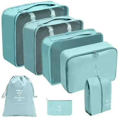 Compact Packing Cubes for Travel and Closet Organization