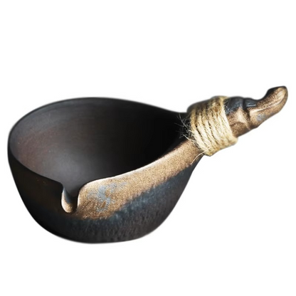 Classic Ceramic Tea Cup with Handle - Hehif