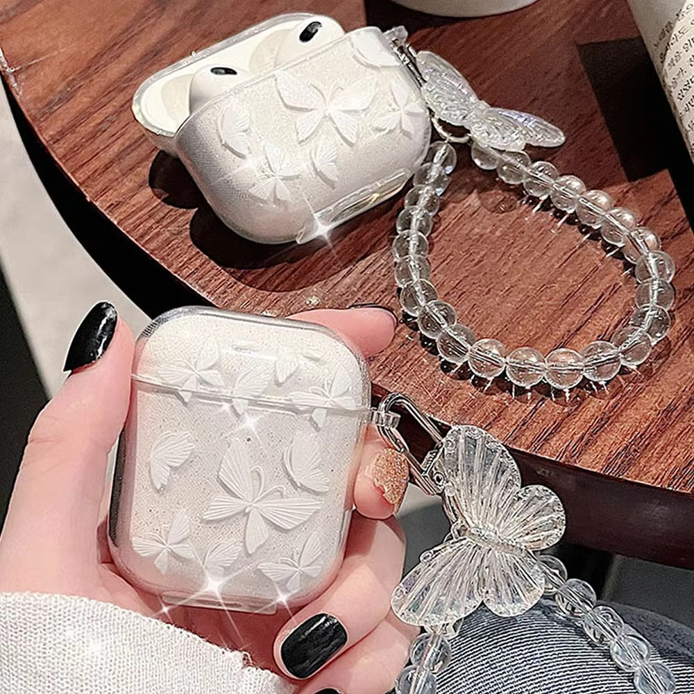 Colorful Floral Earbud Phone Case for Bluetooth Headphones