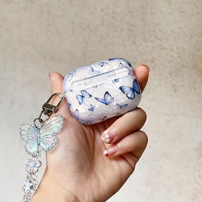 Premium Navy Blue AirPods Pro Charging Case