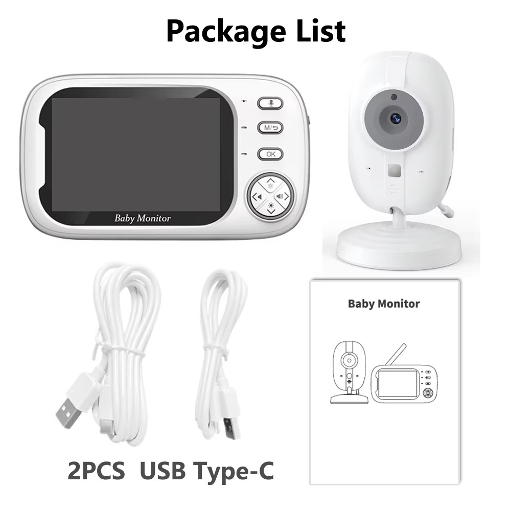 Smart 3.5 Digital Baby Monitor with Night Vision