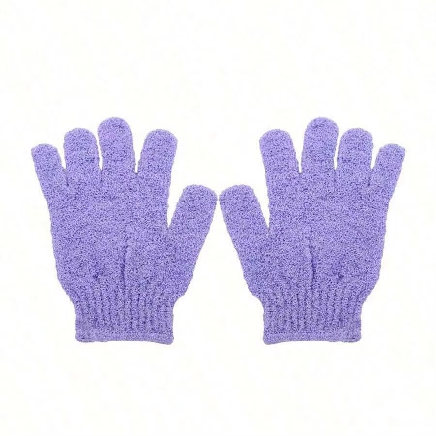 Soft Exfoliating Bath Gloves for Gentle Skin Care