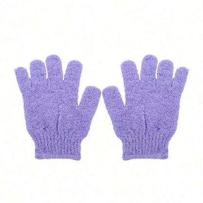 Soft Exfoliating Bath Gloves for Gentle Skin Care