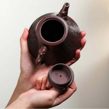 Authentic Chinese Clay Tea Pot 10.5oz Classic Design