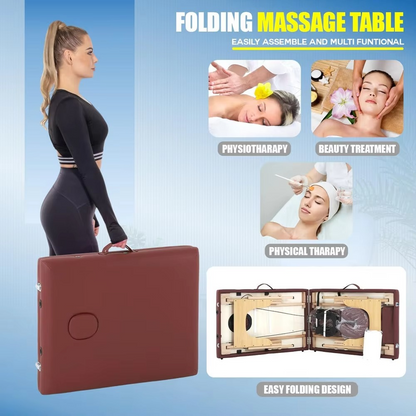 Compact Lightweight Massage Bed with Storage Bag