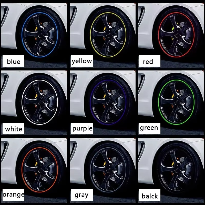 Car Wheel Trim Protector - 26ft Premium Rim Cover Strip