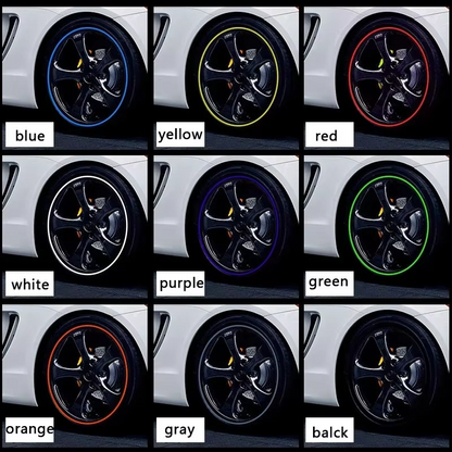 Car Wheel Trim Protector - 26ft Premium Rim Cover Strip
