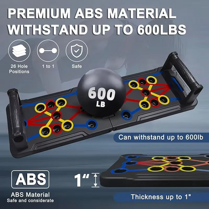 Compact Collapsible Home Gym Push Up Trainer